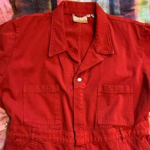 Petite Big Bud Press Short Sleeve Jumpsuit